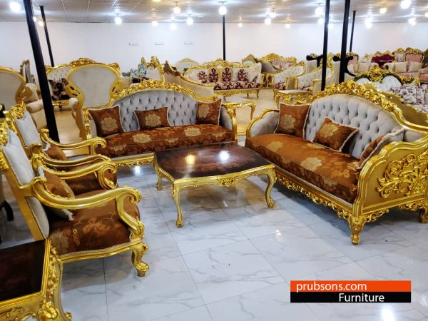 This extraordinary piece of furniture transports you to the grandeur and elegance of the iconic palace with its regal design, intricate detailing, and luxurious materials.